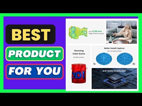 Revopoint POP 3 PLUS handheld 3d scanner high-precision