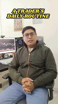 A Trader Daily Routine | एक Trader की दैनिक दिनचर्या | Trading TIK | #stockmarket #trading #shorts
