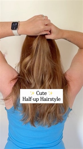 Half-Up Half-Down Hairstyle with Braids