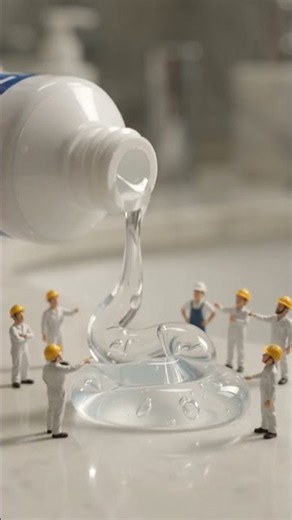 Toothpaste Transforms Into a Crystal Elephant #aianimation #aivideo #elphents