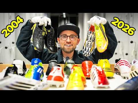 I went to the adidas Archive and saw EVERY adidas SPEED BOOT!