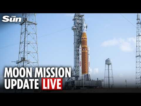 LIVE: Nasa gives a status update on the Artemis II moon mission launch