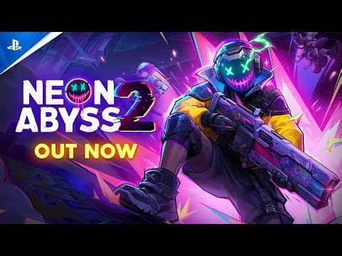 Neon Abyss 2 - Out Now Trailer | PS5 Games
