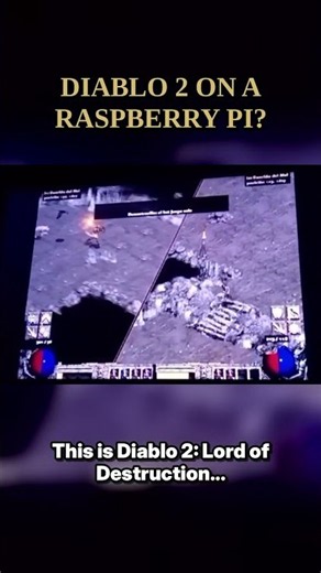 Diablo 2 with Split-Screen Co-op… on a $35 Raspberry Pi