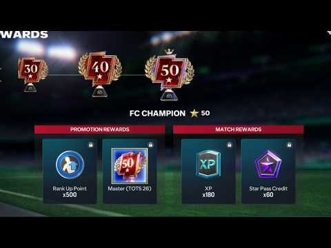 Road to FC Champion 50 ⭐ | Elite Gameplay & Rewards #fcmobile #shortsfeed #eafc26 #fifa