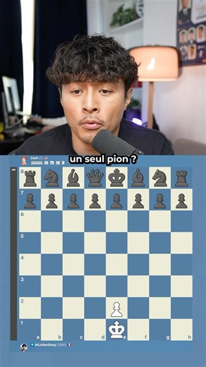 Battre le bot Zach (1 point Elo) avec un seul pion ?