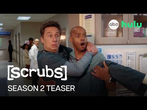 Here’s your first look at the new season of #Scrubs, premiering Sept 30 on ABC.