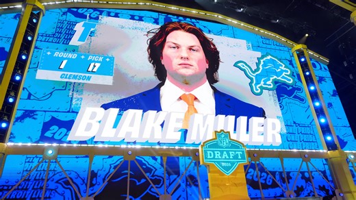 Inside Detroit Lions 2026 Round 1 NFL Draft pick of OL Blake Miller