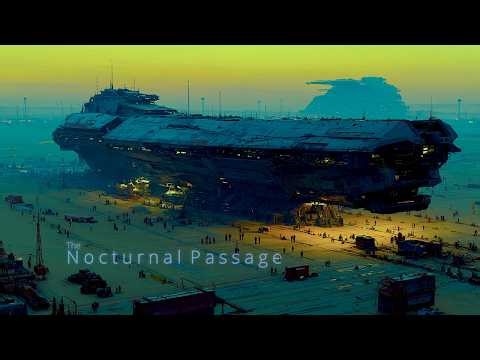 The Nocturnal Passage | 3Hours Deep Sleep Ambient Relaxation & Anxiety Reduction | SciFi Soundscape