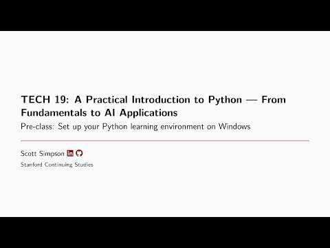 Install Python and Visual Studio Code on Windows (2026)