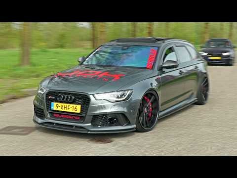 Audi RS Madness! 40+ Cars Launching — 1180HP RS3 Sedan, Twin Turbo R8 V10, RS6 Milltek, RS3 8P