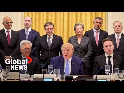 Trump hosts AI leaders as advocates call for slowdown in development