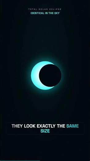 Total eclipses are pure cosmic luck 🌘