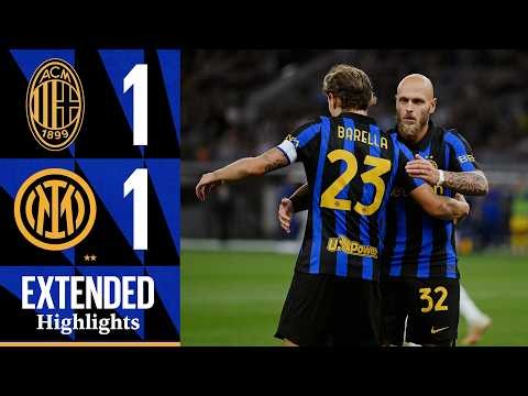 PARITÀ NEL DERBY IN AUSTRALIA 🇦🇺 | MILAN 1-1 INTER | EXTENDED HIGHLIGHTS 🖤💙