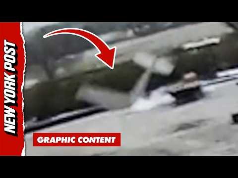 Chilling Moment Plane Nosedives Into the Ground, Killing 2 in North Carolina