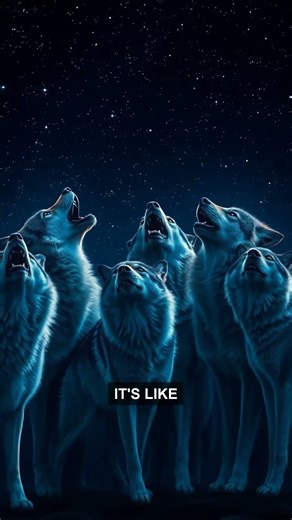 Why Wolves Howl at Night #Shorts