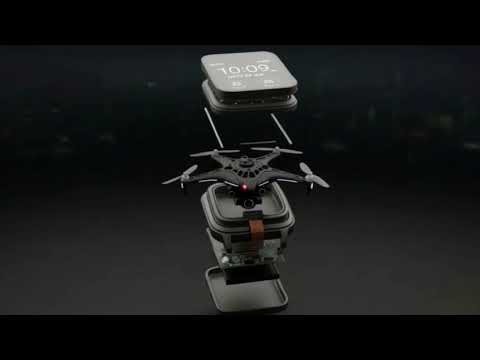 Product Design Concept: Wearable Personal Security System | Analogue Watch & Nano Drone Concept