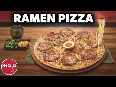 Top 10 Coolest Foreign Fast Food Menu Items
