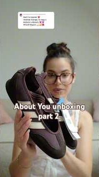 ADIDAS BALERINA CIPŐ?!😲🫪 ABOUT YOU UNBOXING HAUL #part2 #adidas #aboutyou #haul #unboxing #cipő
