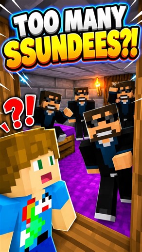 SSundee Made WAY Too Many Clones 😂 #minecraft #shorts #throwback #ssundee