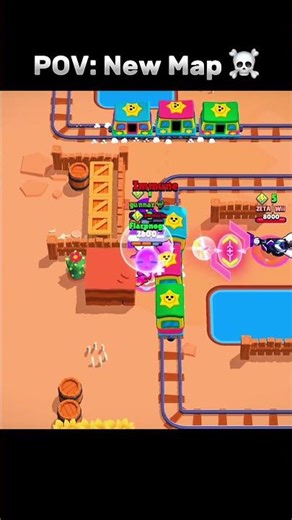 Willow On Minecart Map #brawlstars