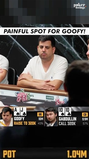 Poker makes Goofy serious! #poker