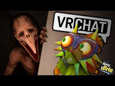 First Timer Explores The Best Rated VR Chat Horror Worlds