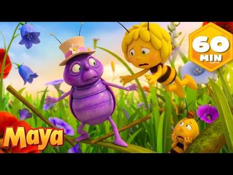 Maya's Epic Journey to Help Mrs. Hermit Beetle! 🪲 Maya the Bee 🐝 Full Compilation | Kids Cartoons