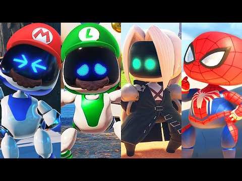 Astro Bot - All DLC Level 2026 (100% All Bots)