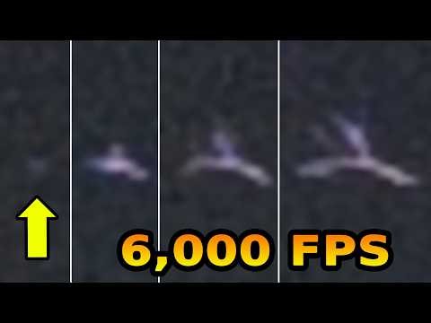 Birth of a lightning strike captured at 6,000 frames per second!