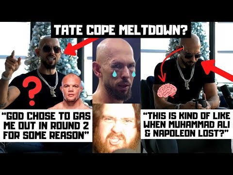 Andrew Tate's COPE MELTDOWN! Blames God For Loss To Demoor? Compares Himself To Ali? DELUSIONAL!