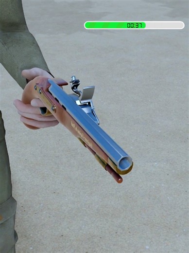 How Gun reloading worked back then #zackdfilms #zackdvideos ##3danimation #fyp
