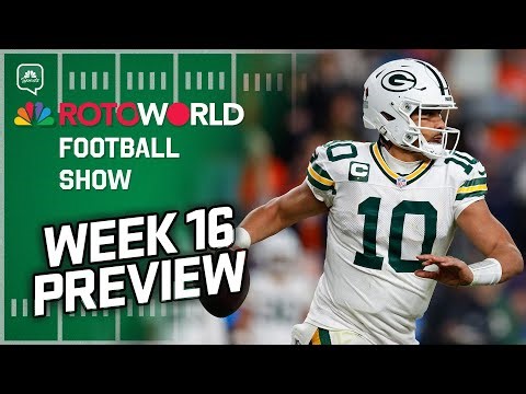 Week 16 Preview: GB-CHI, JAX-DEN showdowns + MIA without Tua | Rotoworld Football Show (FULL SHOW)