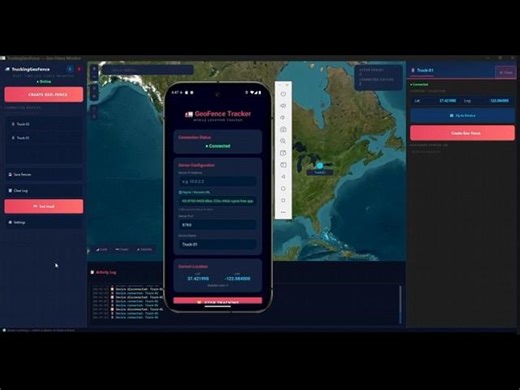 Real-Time GPS Geo-Fence Tracking System for Small Fleets | Corey Barron posted on the topic | LinkedIn