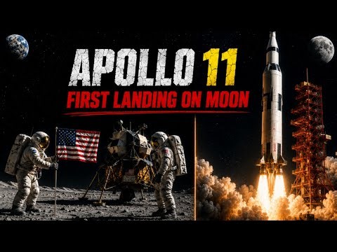 Apollo 11: The First Human Footsteps on the Moon | Full Documentary | Wasaya Explains