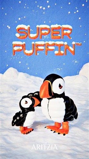 Meet Super Puffin™ — New Puff-Inspired Plush by Aritzia