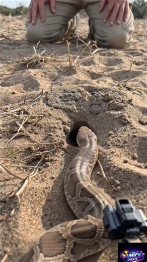 🎥 Sand Boa POV: Underground World Like Never Before! 🐍#viral #reels