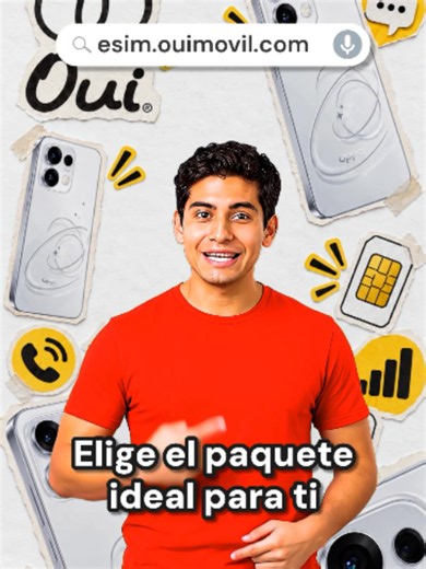 Conéctate sin complicaciones: activa tu eSIM con OUI, disfruta velocidad y llévate el OPPO Reno16 F con #PréstamoElektra. Link en BIO. 🔗