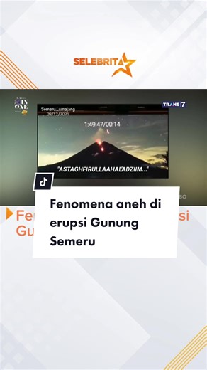 Fenomena Aneh di Erupsi Gunung Semeru