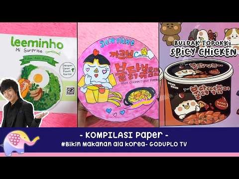Kompilasi Paper Serba Bikin Mie!!!! - GoDuplo TV