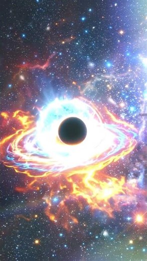 Star Collapse: The Birth of a Black Hole | Deep Space 4K #blackhole #star #collapse #space #planet