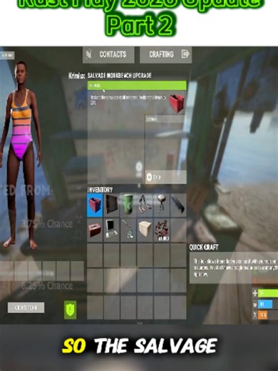 Rust May 2026 Update - Part 2 #rust #rustgame #rustconsole #tipsandtricks #guide #challenge #gameontiktok