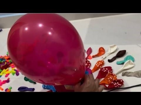 Mind-Blowing Reverse Balloon Inflation with Electric Machine #balloon 