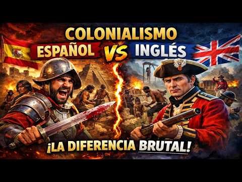 Colonialismo Español vs Inglés: Por qué en EE. UU. no hubo Mestizaje (y en Latinoamérica sí)