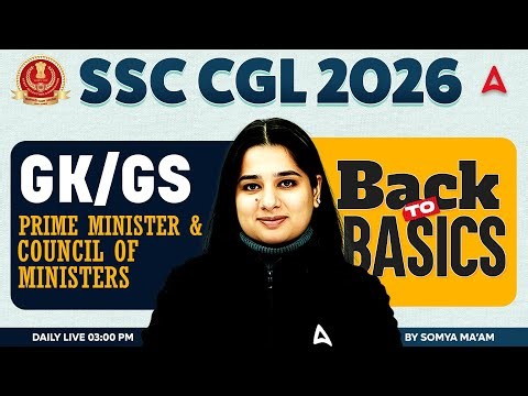 SSC CGL 2026 | SSC CGL GK GS Classes | President Practice Questions | SSC CGL GK GS By Somya Mam