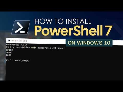How to Install the Latest PowerShell 7 on Windows 10