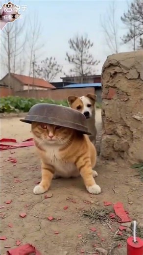 prank with cat 😺