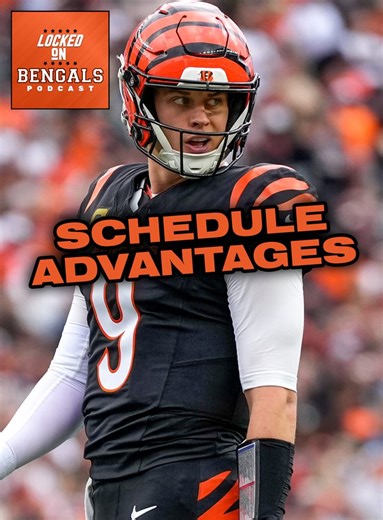 Schedule Advantages in the NFL Are VERY Real 🧠 #bengals #nfl | Bengals