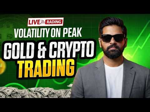 🔴BTC Live Trading | crypto live trading | live trading | Gold & live crypto trading
