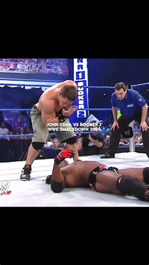 John Cena vs Booker T🔥FULL MATCH WWE SmackDown 2004 | #Shorts